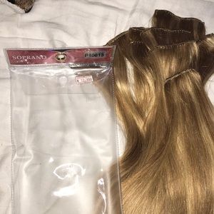 Soprano real hair extensions